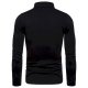 Men's Golf Shirt non-printing Color Block Embroidered Patchwork Long Sleeve Casual Tops Business Simple Casual Fashion Gray Whit