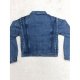Women's Jacket Daily Holiday Fall Winter Short Coat Regular Fit Warm Casual Jacket Long Sleeve Solid Color Rivet Blue / Cotton