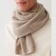 Luxury soft winter pure 100% 100 real cashmere and silk wool scarf scarves shawls for men