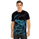Men's Tee T shirt Shirt 3D Print Dragon Graphic Curve 3D Print Short Sleeve Casual Tops Simple Designer Chinoiserie Comfortable
